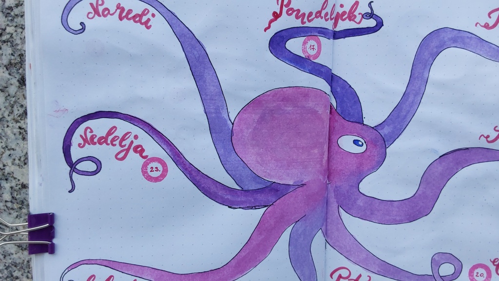 Octopus can be shaped in any form so it's perfect to try different layouts.